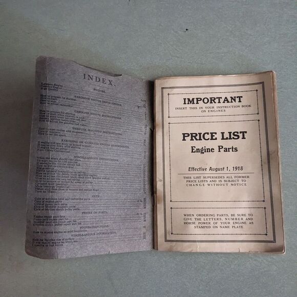 1918 Automobile‎ Parts And Repair Antique Car Auto Illustrated Manual Book - Picture 1 of 6